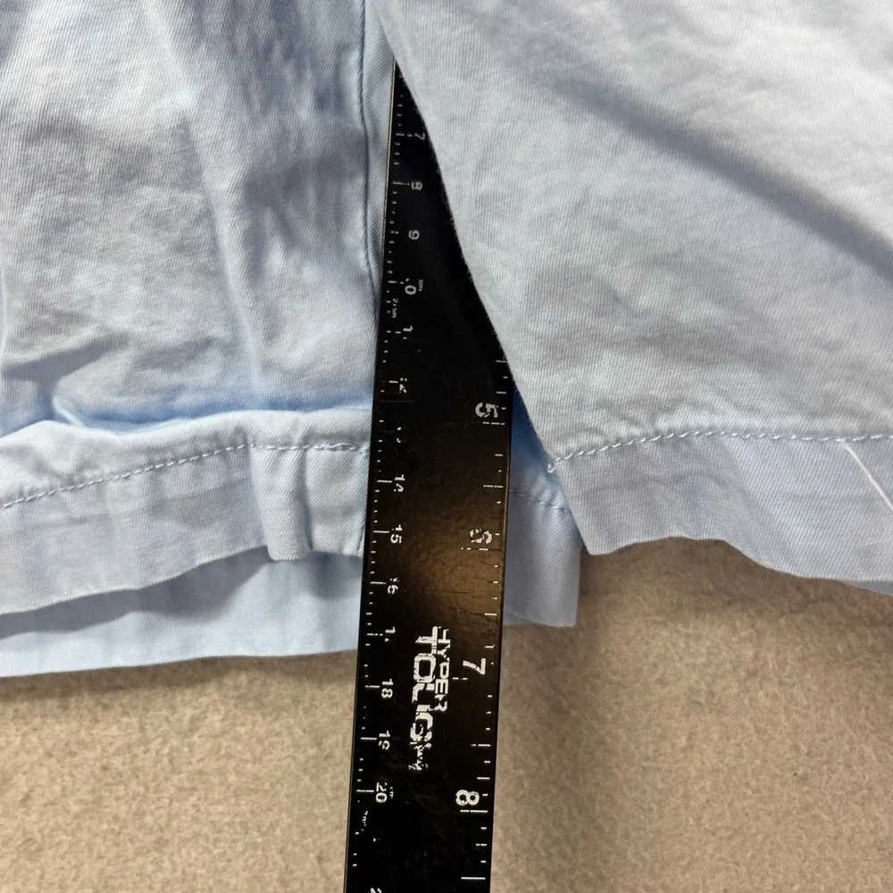 Vineyard Vines Club Short Mens 35 Light Blue Chino Golf Preppy Coastal Summer